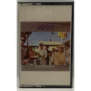 AC/DC - Dirty Deeds Done Dirt Cheap 1976 Cassette Tape